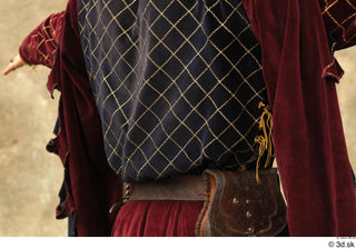  Photos Medieval Counselor in cloth uniform 1 Gambeson Medieval Clothing Royal counselor upper body 0013.jpg